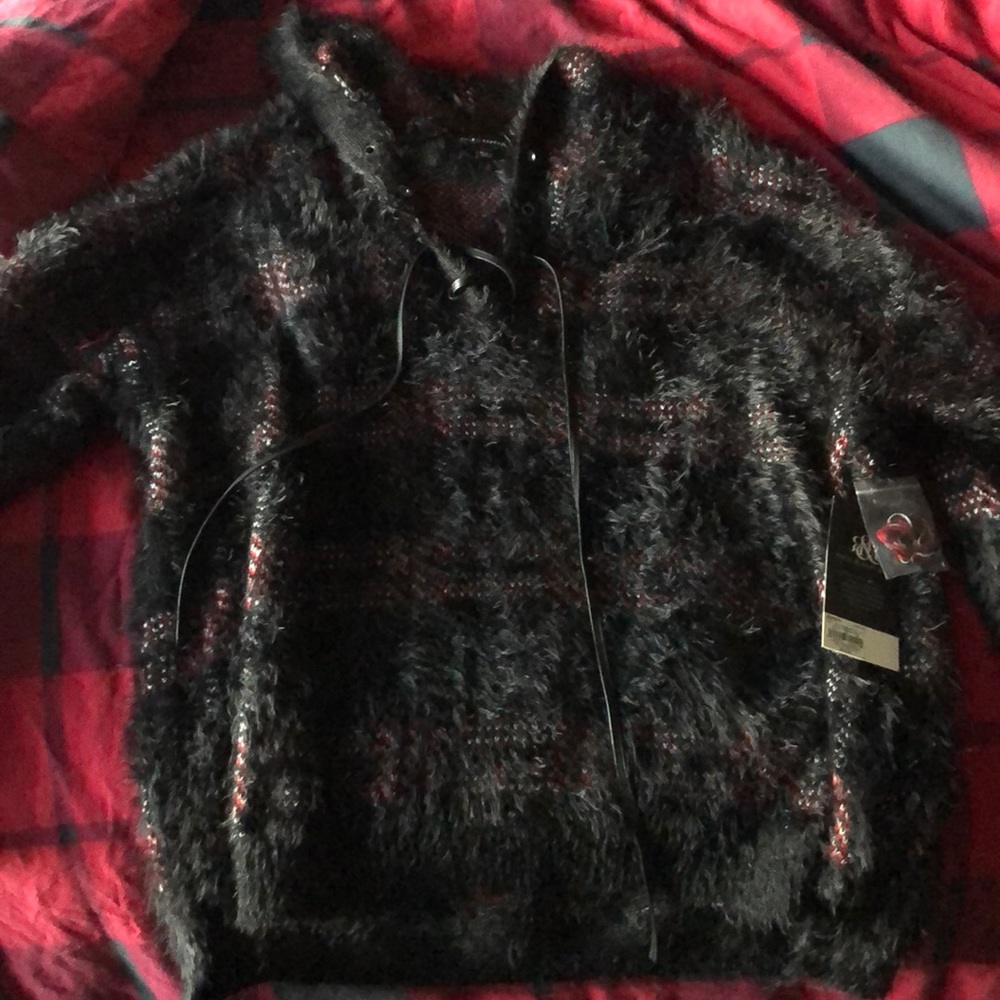 Rock and Republic Fuzzy Sweater